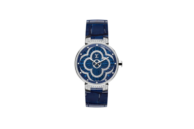 Montre "Tambour Moon Divine Blue" de Louis Vuitton