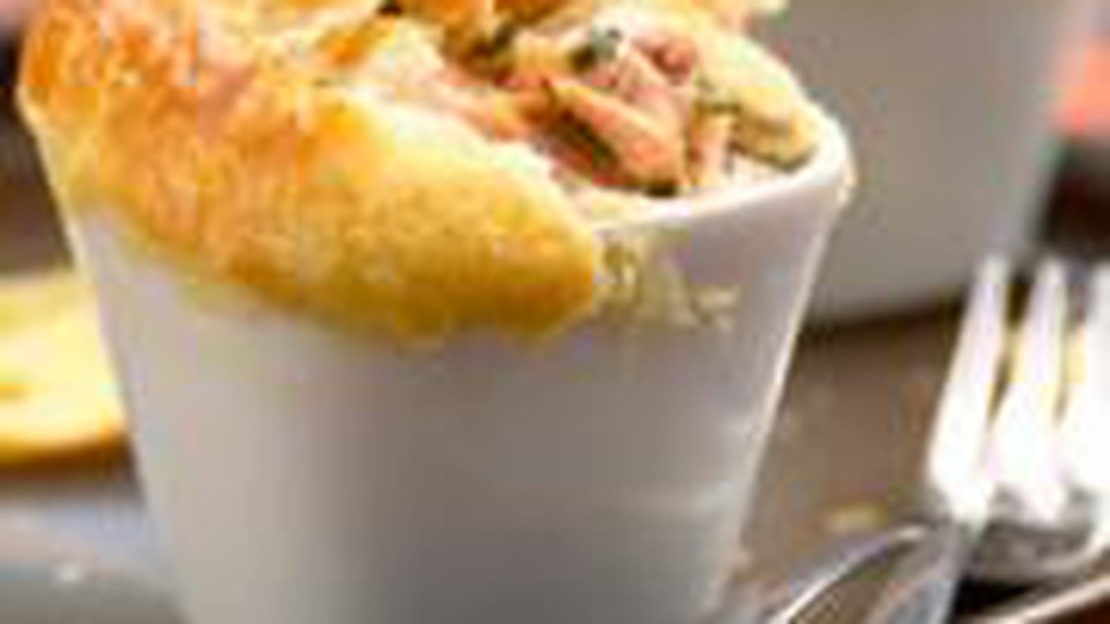 Mini tourtes au saumon