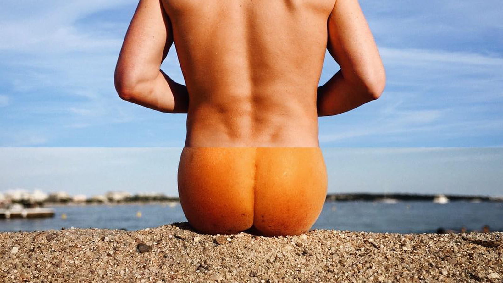 Sous l'abricot... la plage