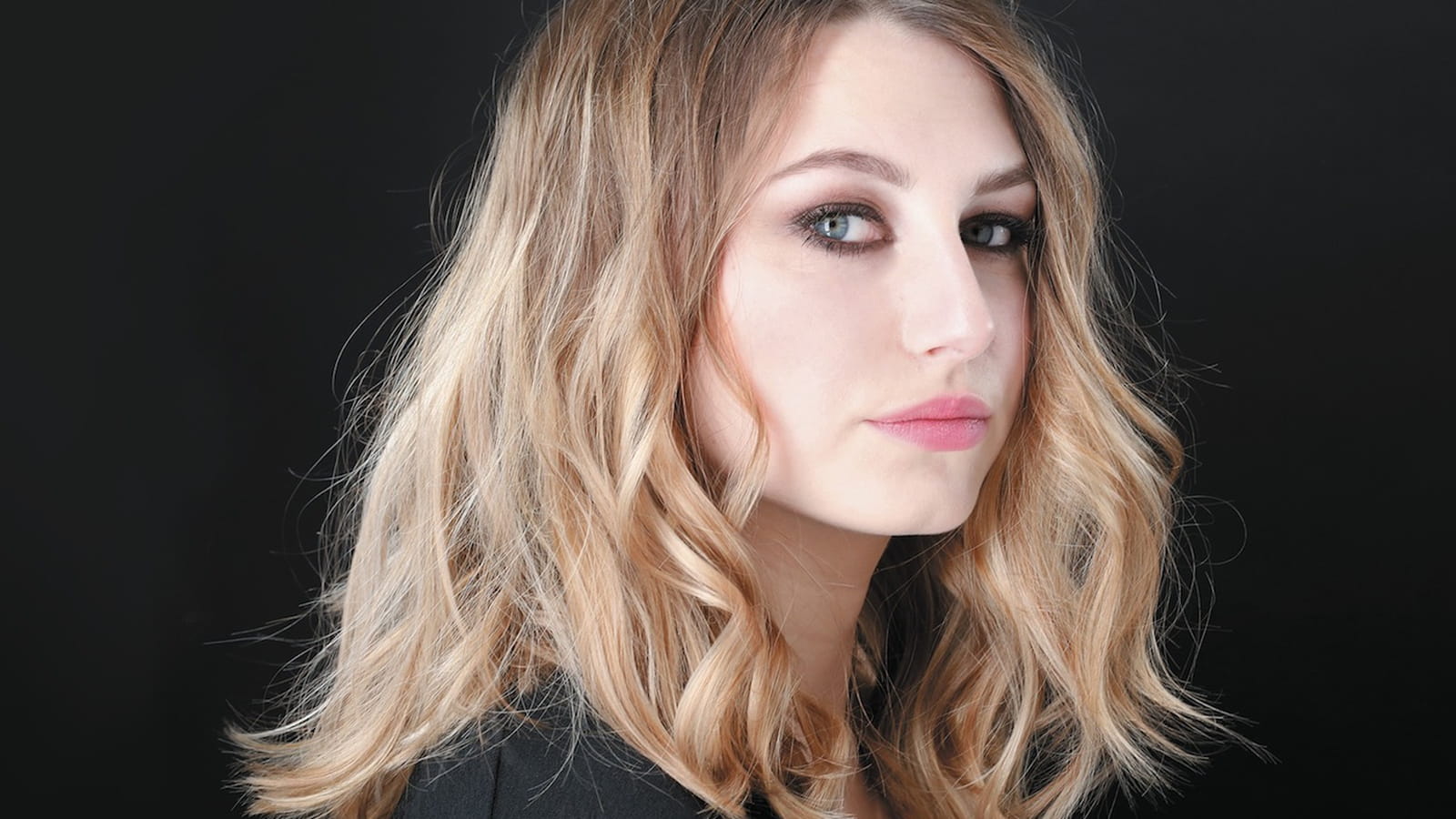 Le balayage blond miel