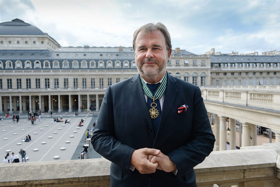 Pierre Hermé, décoré au ministère de la Culture