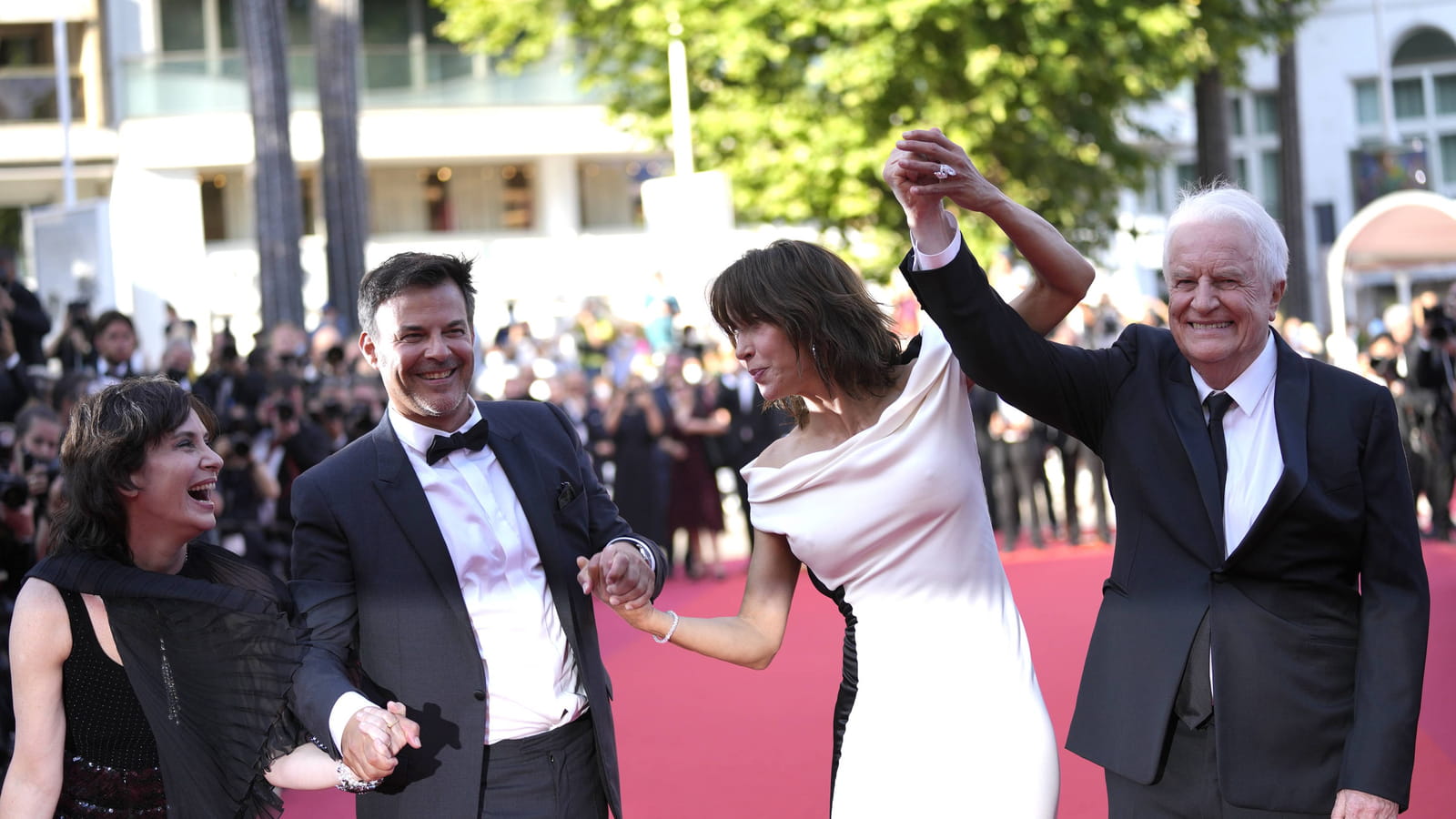 Geraldine Pailhas, Francois Ozon, Sophie Marceau et André Dussollier