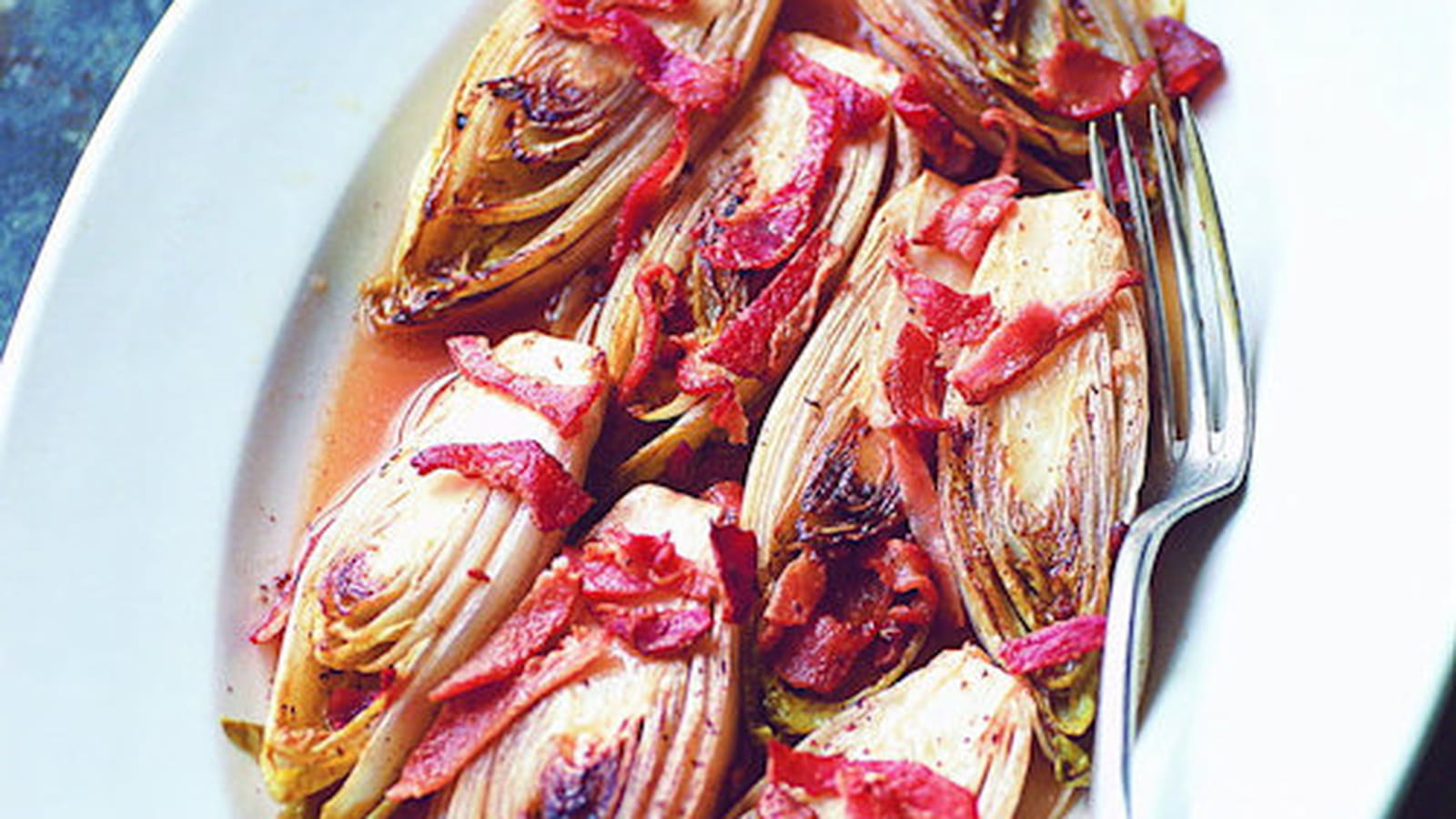 Endives braisées au bacon