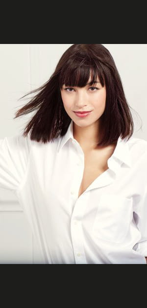 La coupe au carr&eacute; lisse de Nicolas Christ