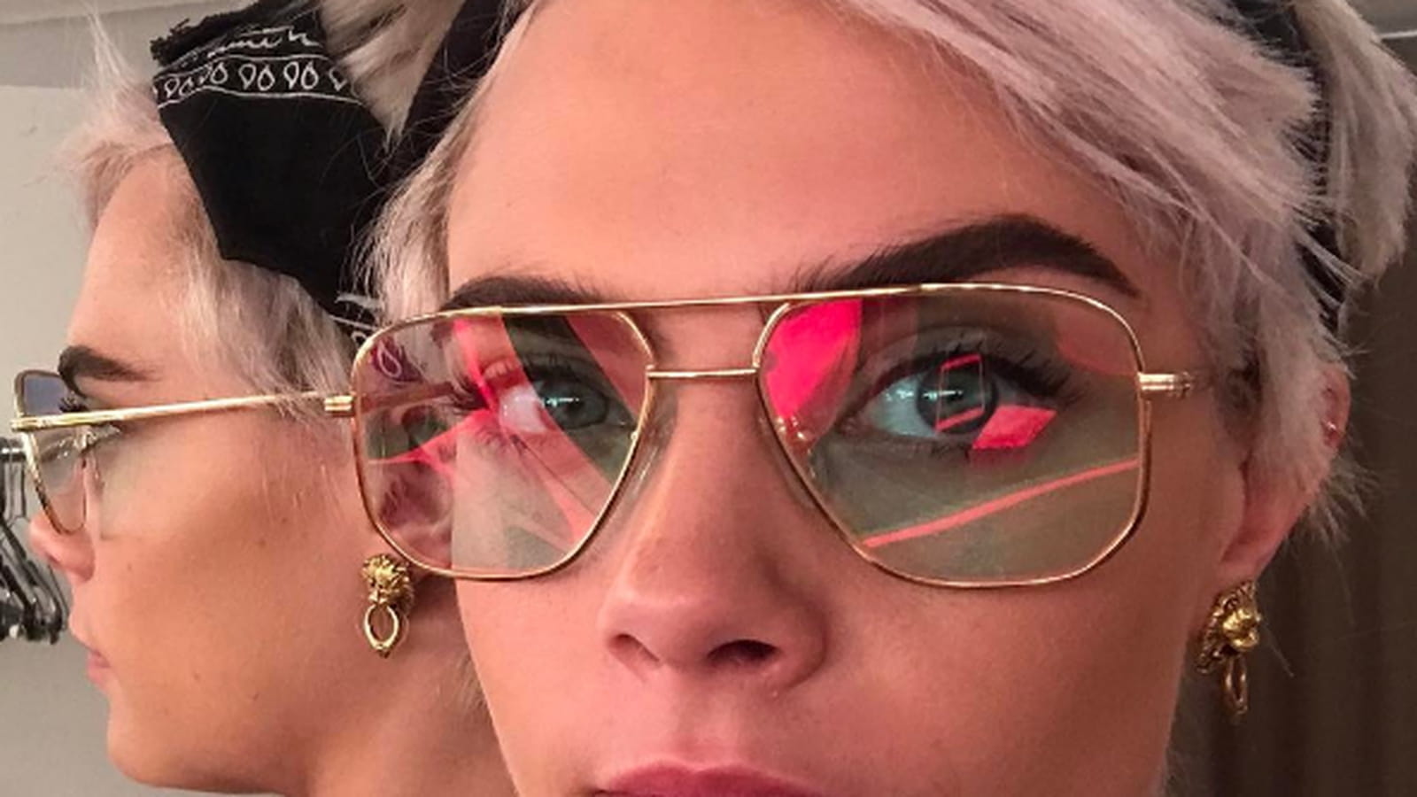Cara Delevingne, cheveux courts