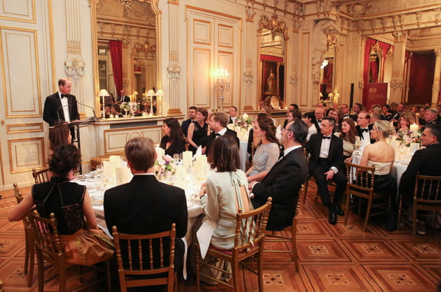 Dîner chez l'ambassadeur britannique à Paris