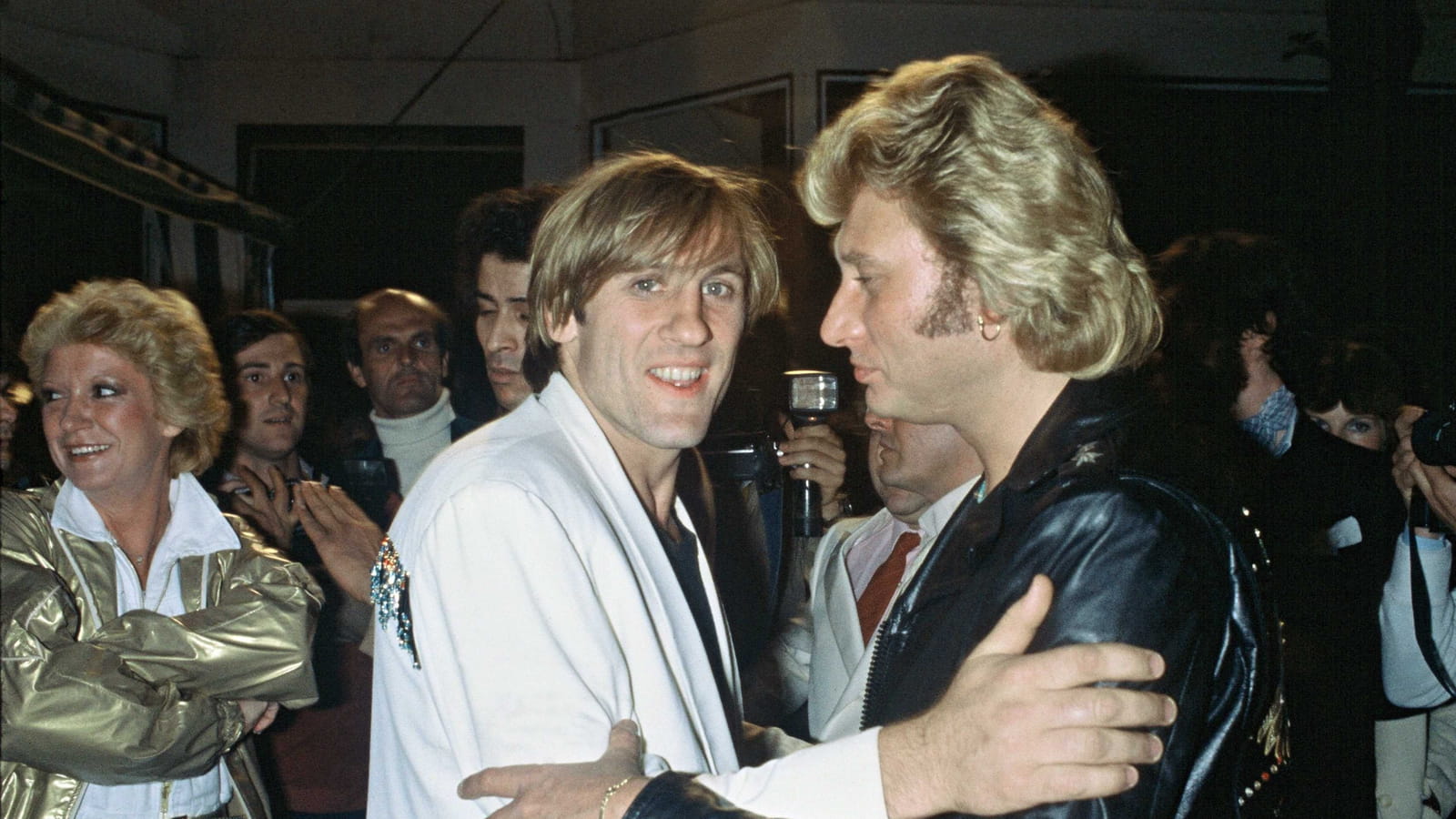 Gérard Depardieu et JohnnyHallyday
