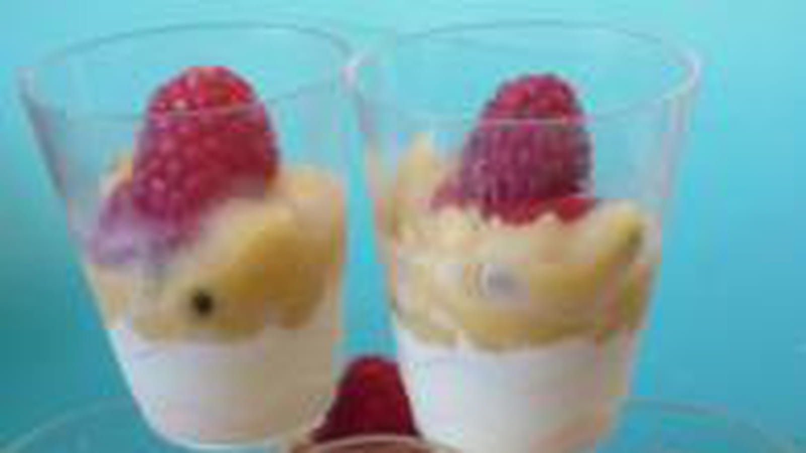 Verrine chocolat blanc passion