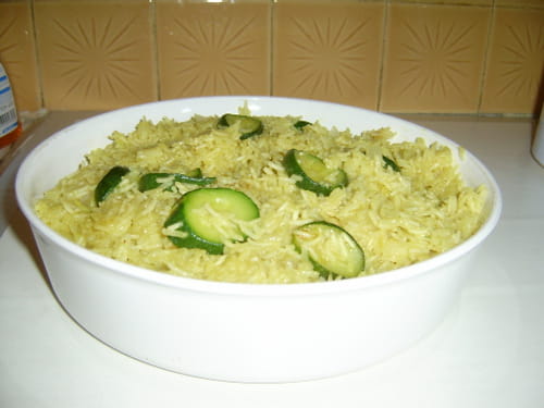 Risotto aux courgettes onctueux