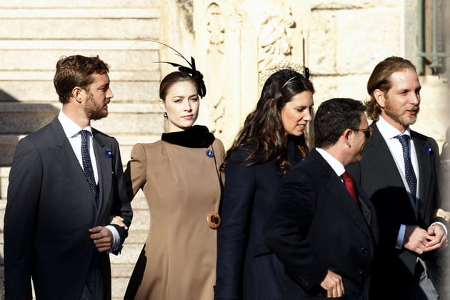 Esprit de famille avec Pierre Casiraghi et Beatrice Borromeo, Tatiana et Andrea Casiraghi