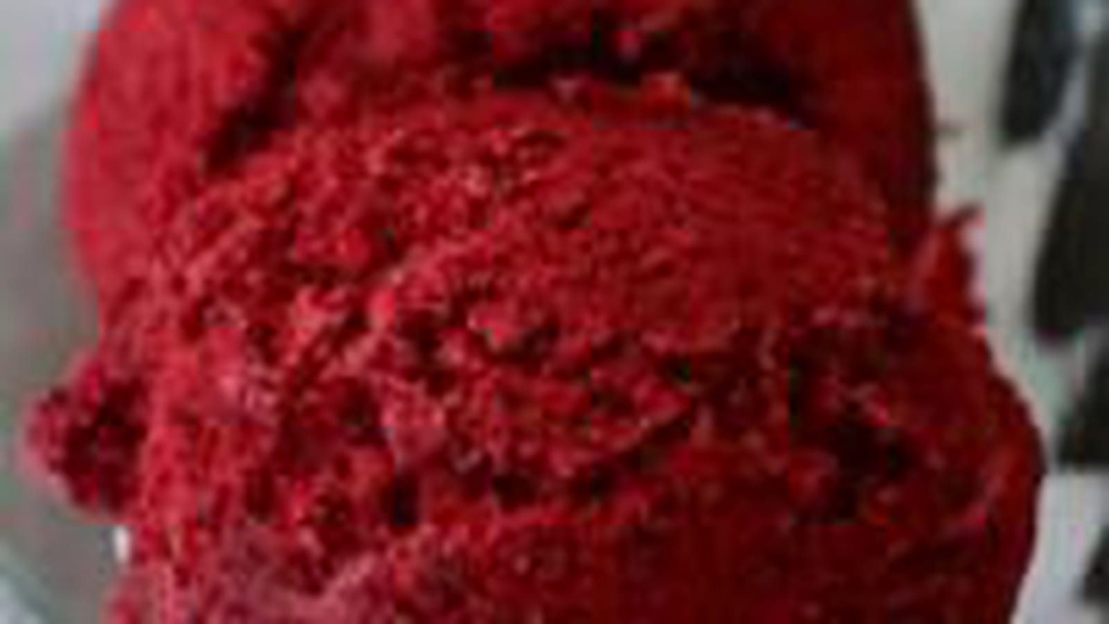 Glace au cassis