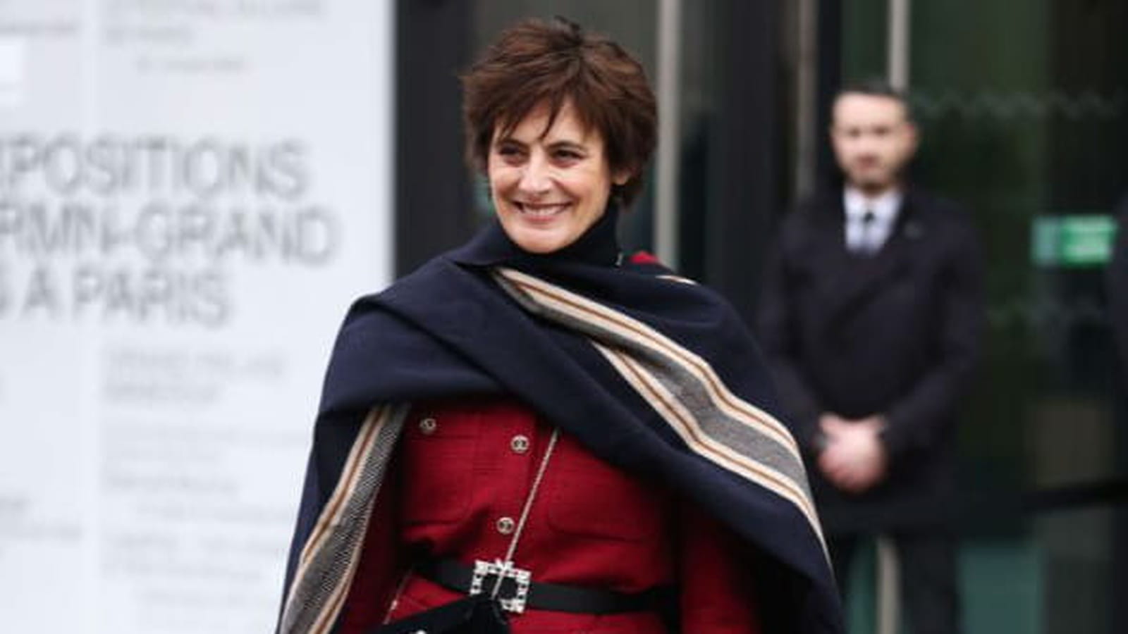 Inès de la Fressange le 23 janvier 2024