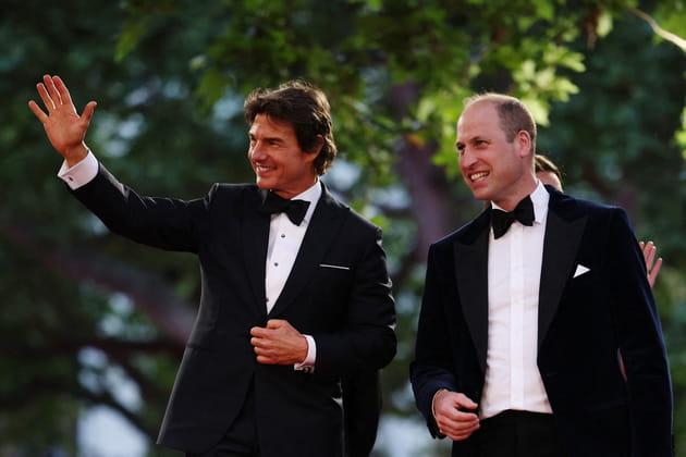 Tom Cruise et Prince William, acclam&eacute;s &agrave; l'avant-premi&egrave;re de "Top Gun&nbsp;: Maverick" &agrave; Londres, le 19&nbsp;mai