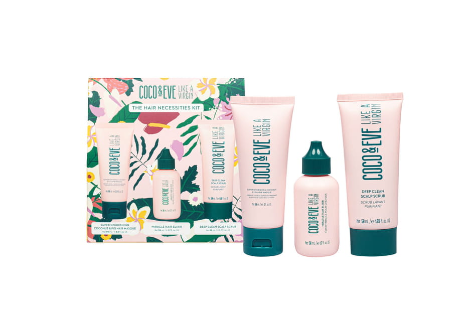 Kit des essentiels cheveux &quot;Like A Virgin&quot;, Coco &amp; Eve