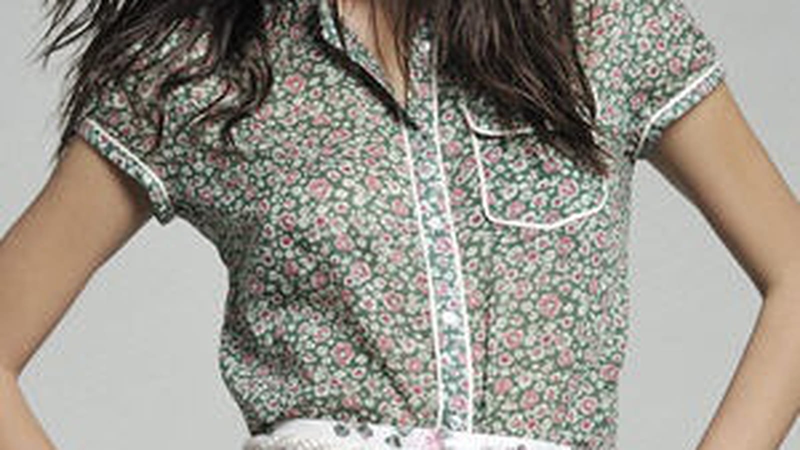 Chemisier à fleurs de Camaïeu