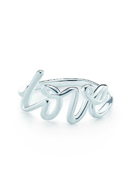 Bague "love" de Tiffany & co.