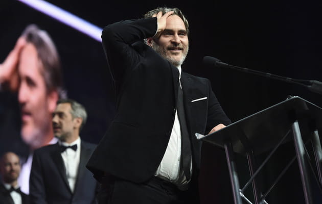 Joaquin Phoenix n'en revient pas