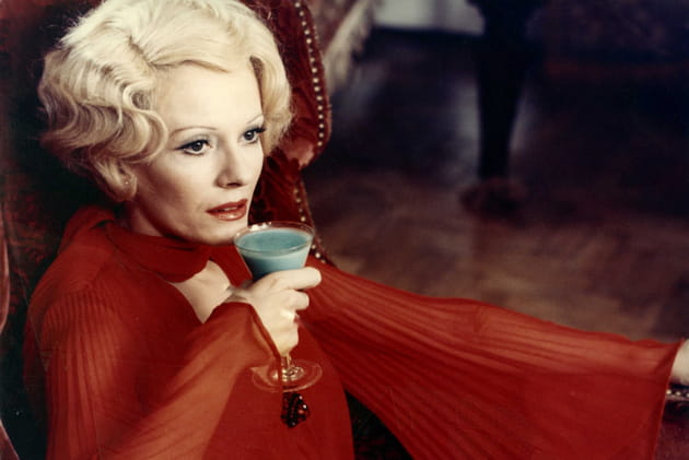 Delphine Seyrig dans le film Les Lèvres Rouges