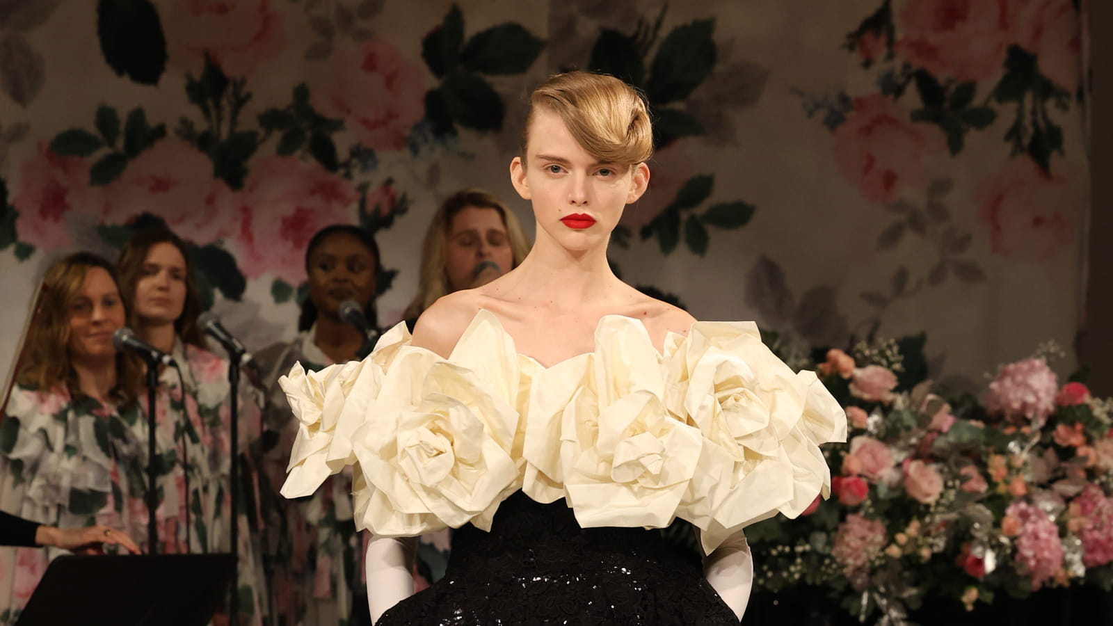Défilé Richard Quinn automne-hiver 2024-2025
