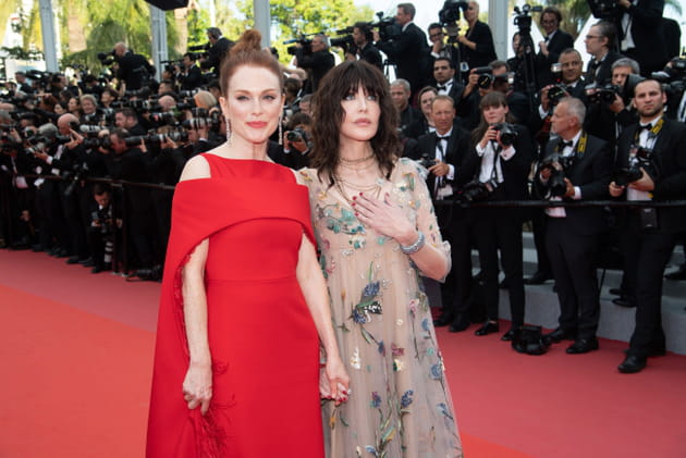 Julianne Moore et Isabelle Adjani, main dans la main