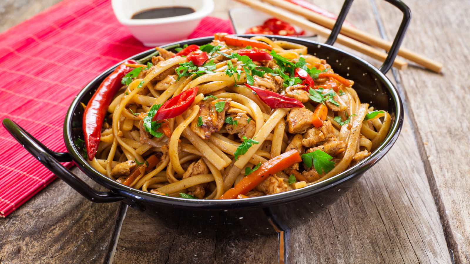 Cuisiner au wok