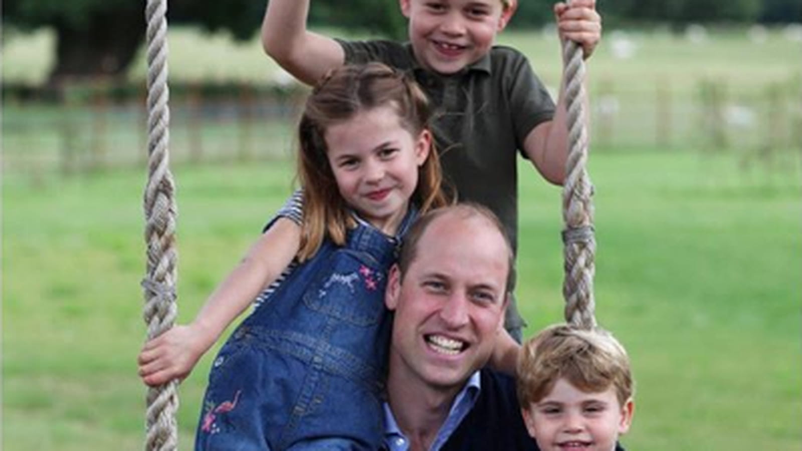 Charlotte, William, George et Louis