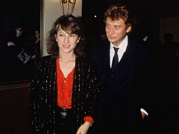 Johnny Hallyday en couple avec Nathalie Baye