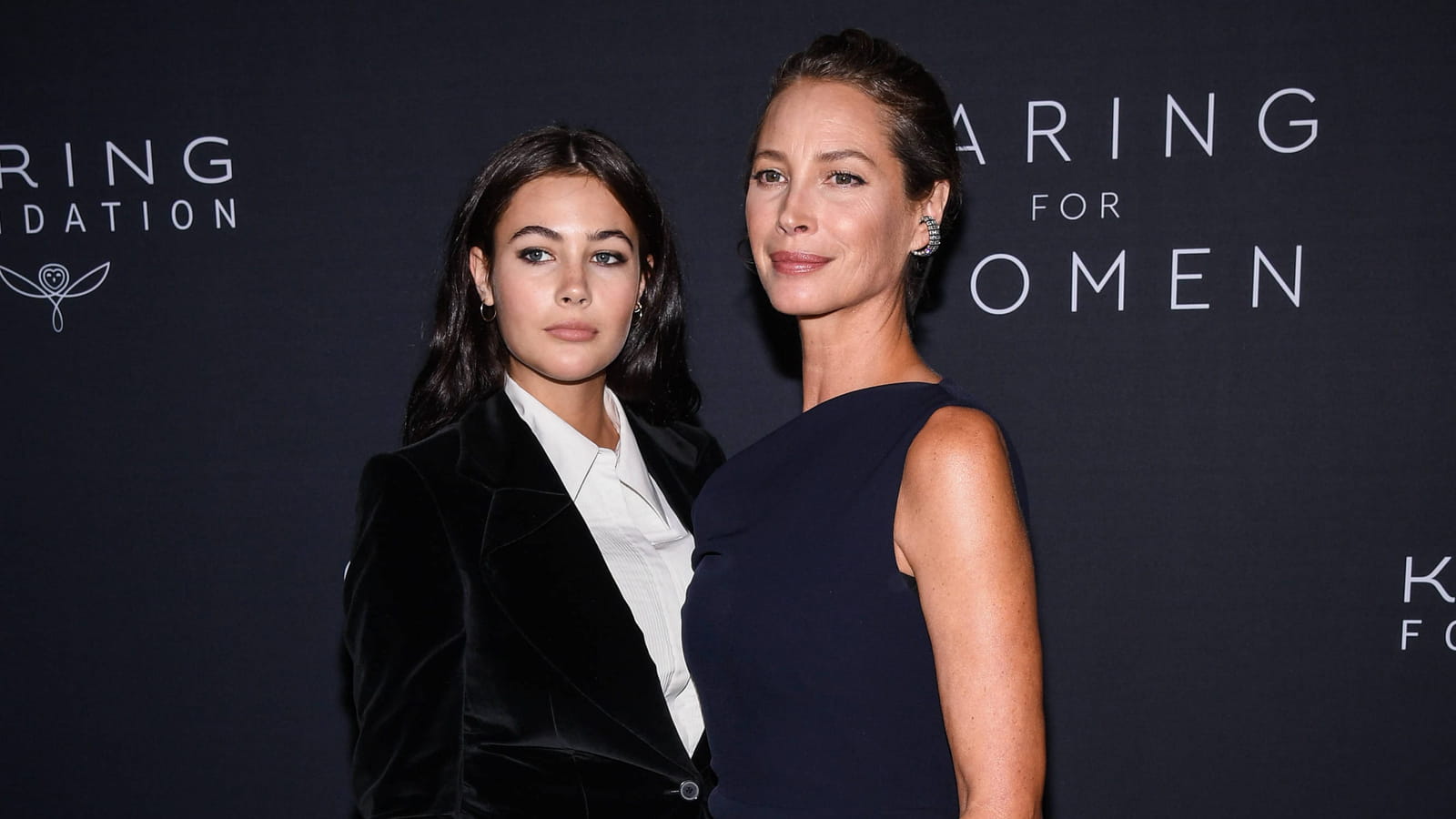 Christy Turlington et sa fille Grace Burns