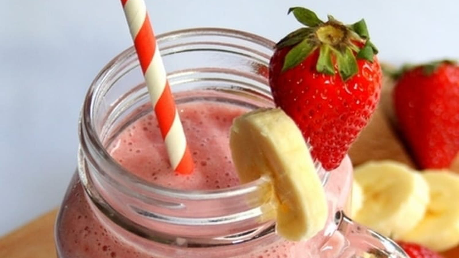 Smoothie fraise banane