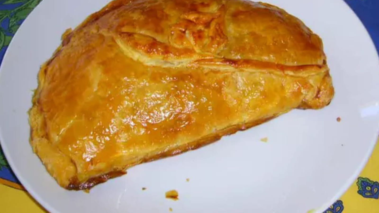 Feuilleté aux restes de viande