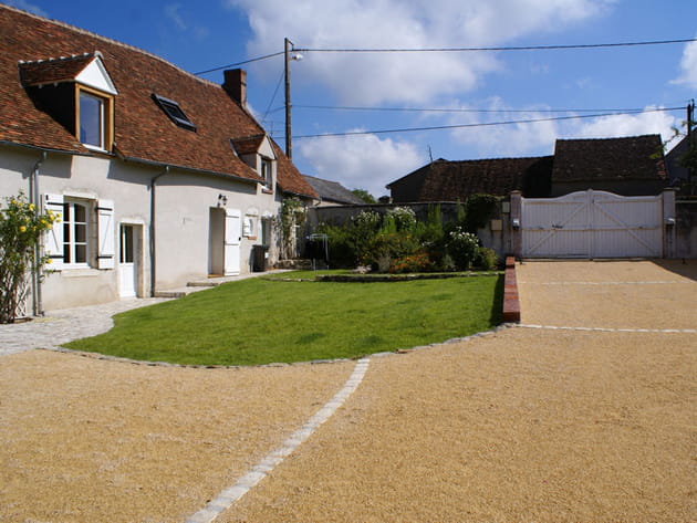 Le jardin, côté cour