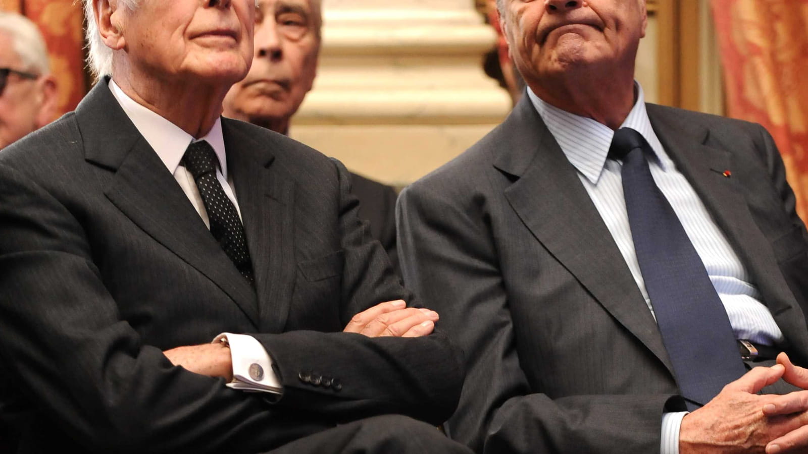Valéry Giscard d'Estaing et Jacques Chirac