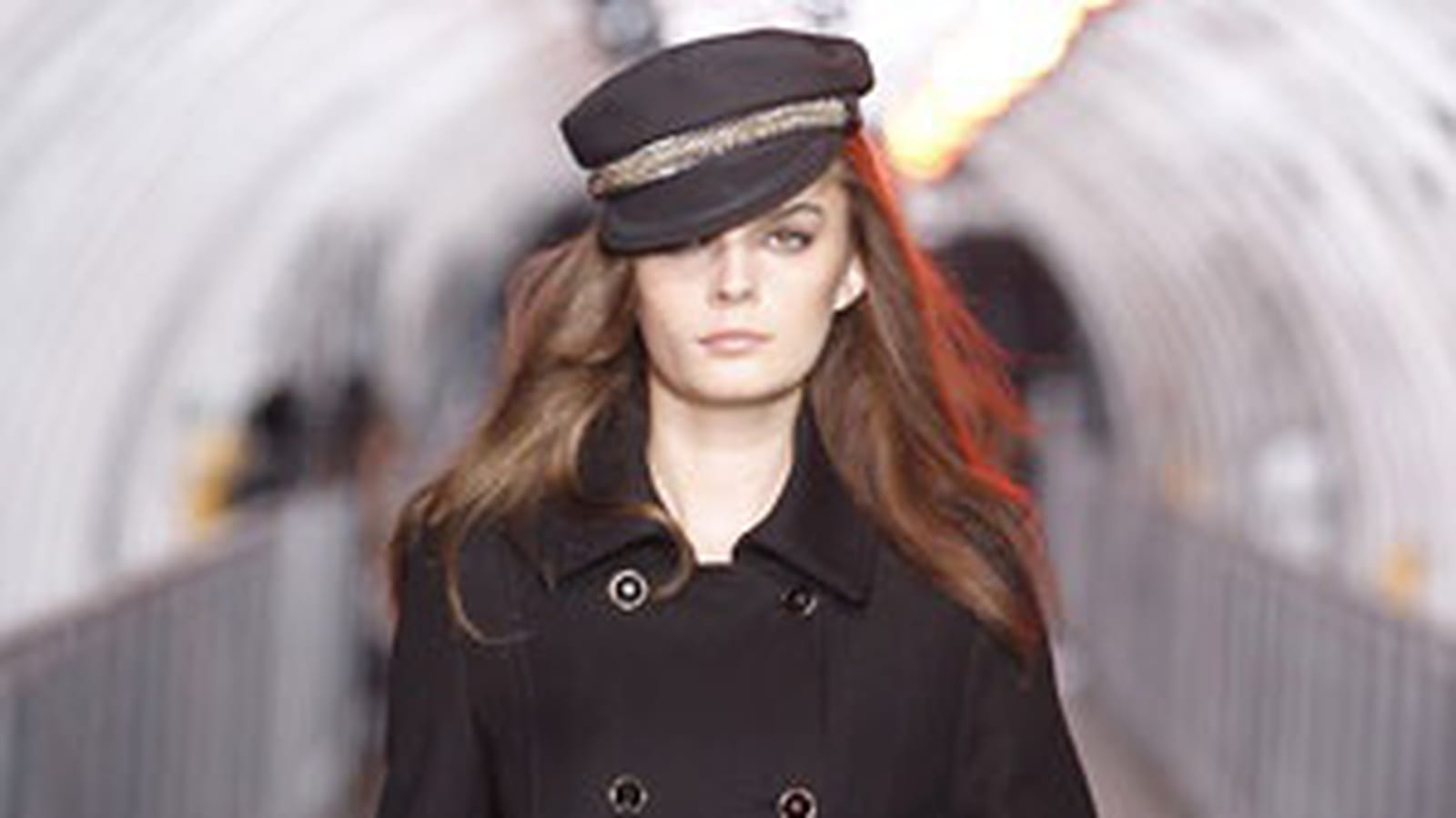 Manteau noir de Mango
