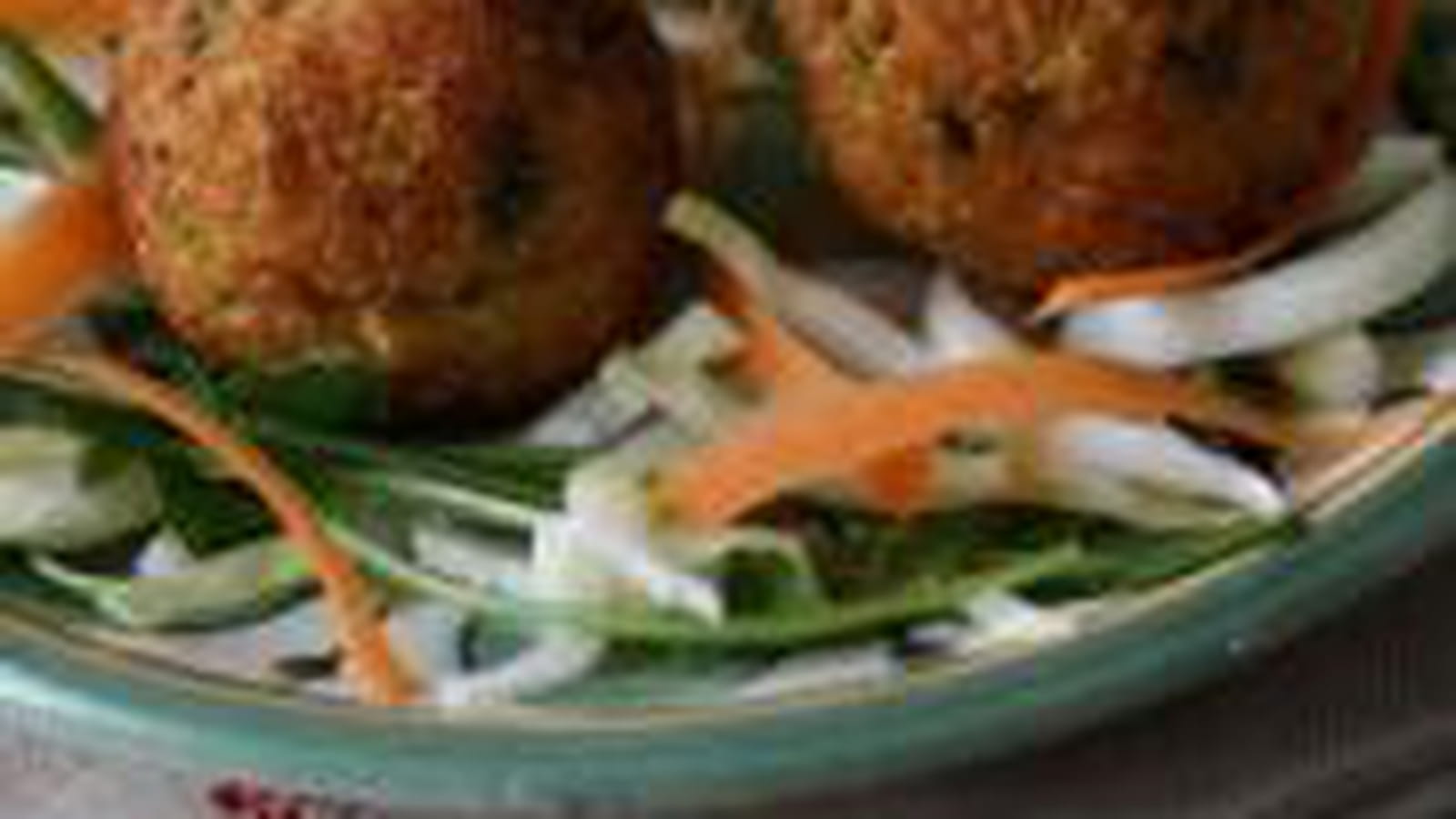 Boulettes crevettes-ketchup-gingembre