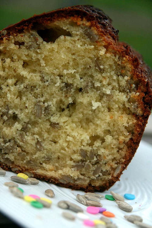 Cake au sirop de noisettes et graines de tournesol