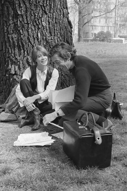 Françoise Hardy et Serge Gainsbourg par Hugues Vassal