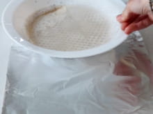 Galette des rois légère sans pâte sans gluten : Etape 1