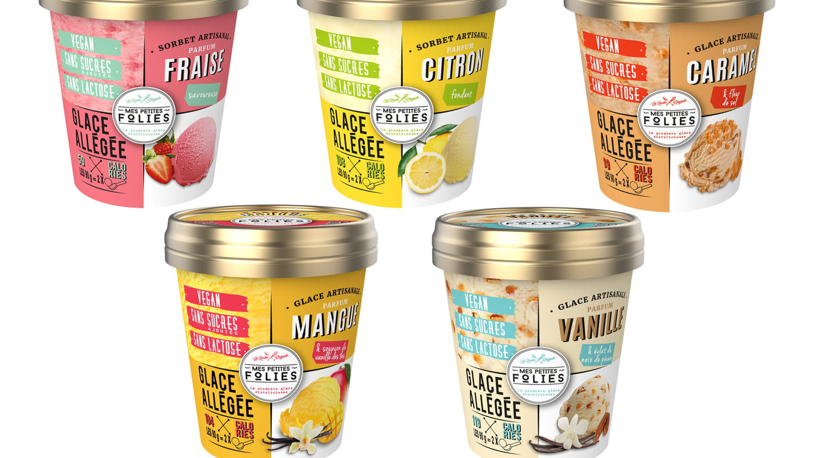 Glaces et sorbets de Mes Petites Folies