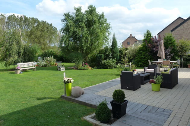 La terrasse côté sud