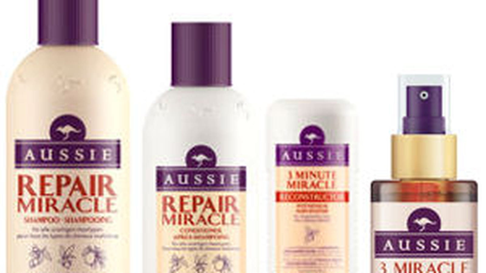 La gamme Repair Miracle d'Aussie