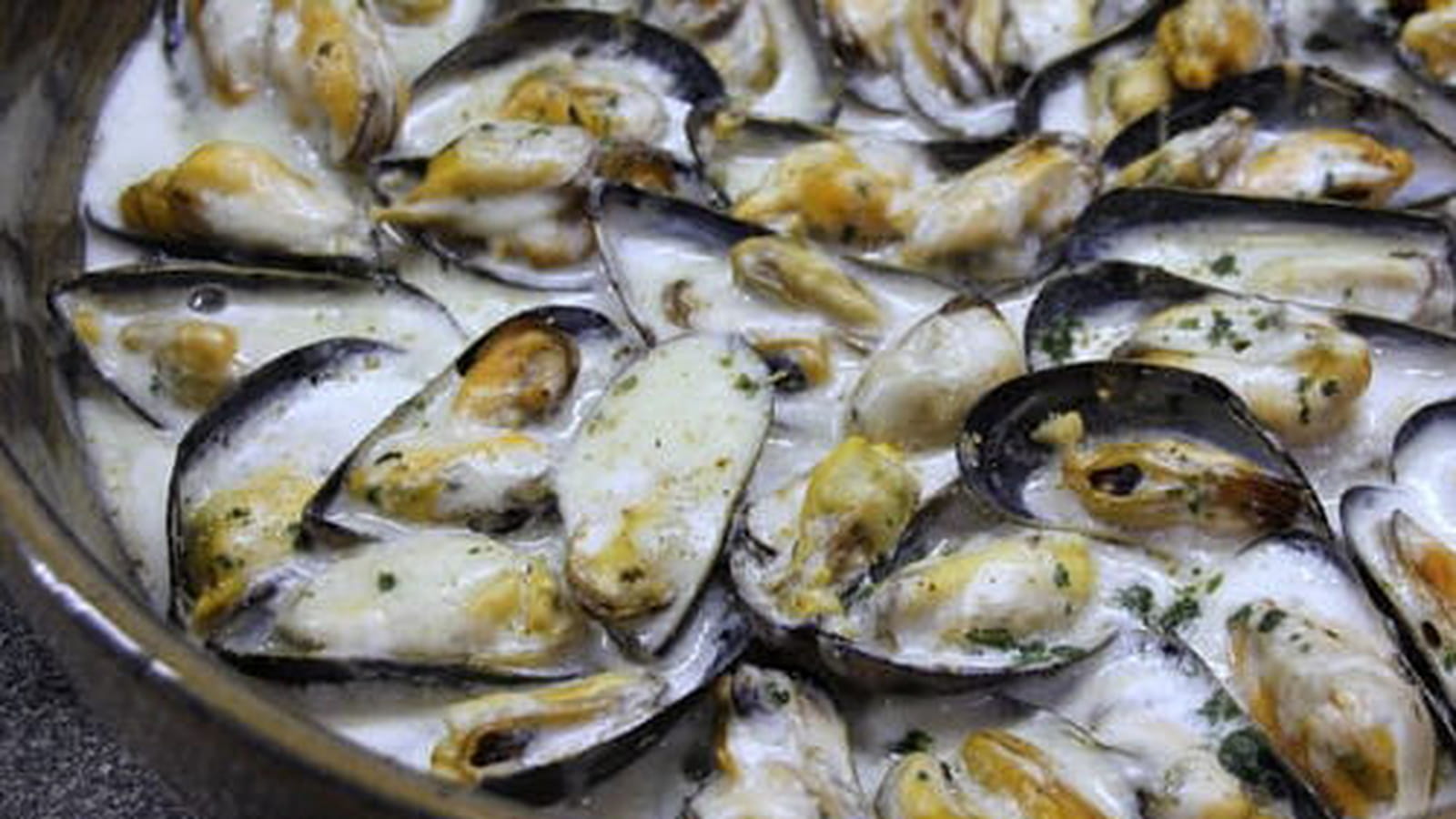 Gratin de moules du lendemain