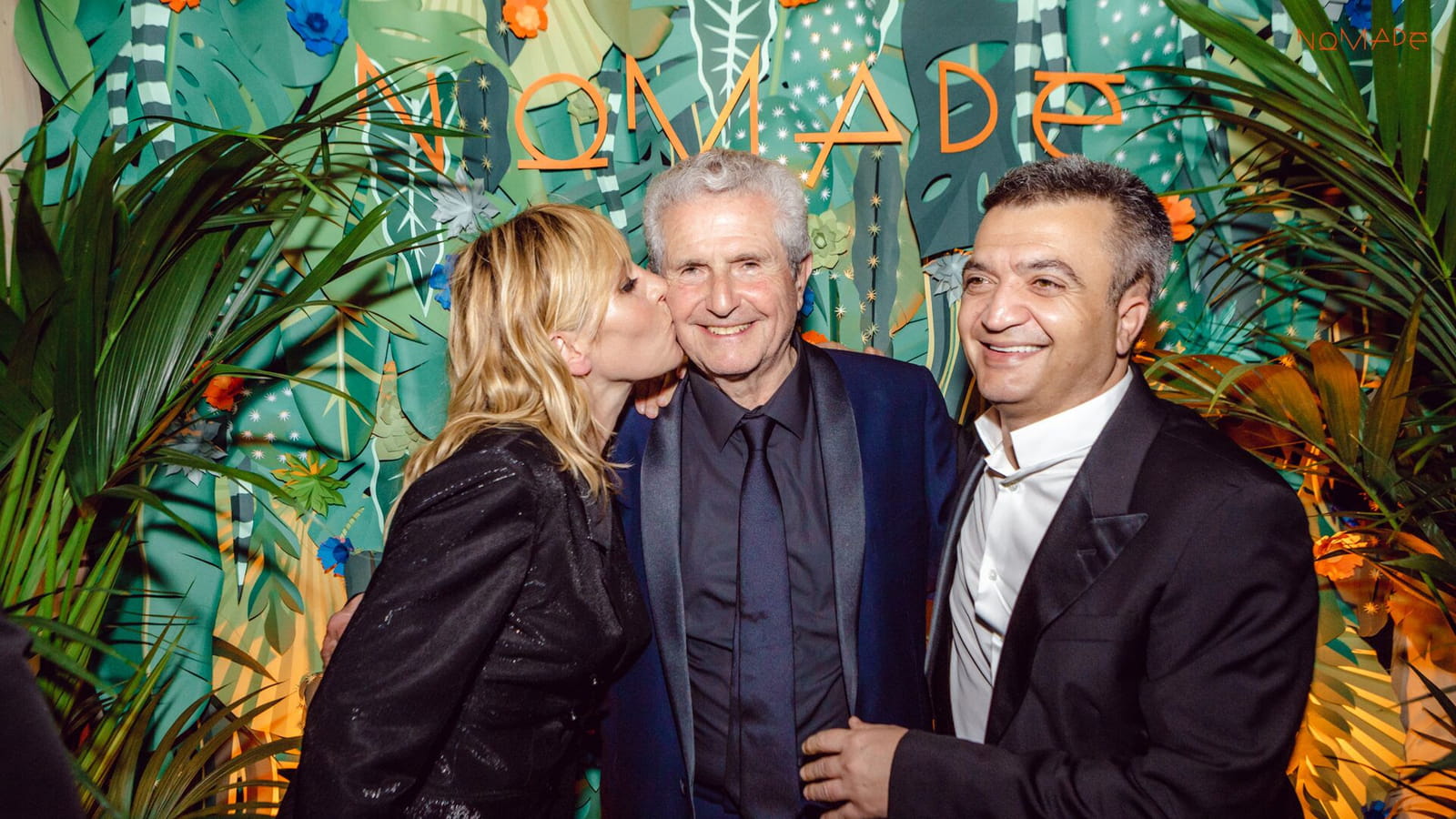 Mathilde Seigner, Claude Lelouch et Thomas Langmann