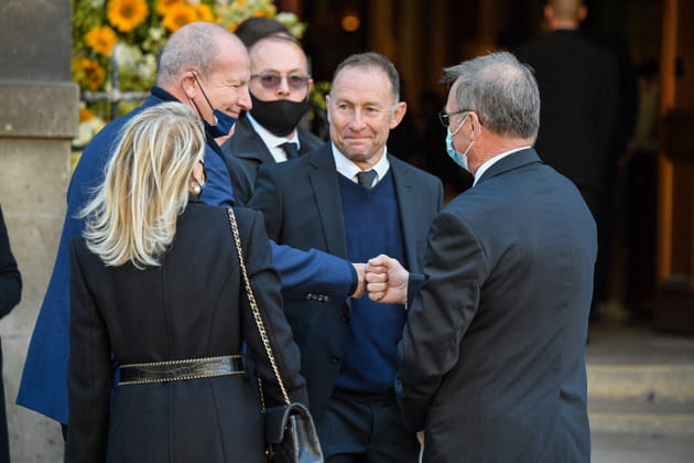 Les ex-footballeurs Rolland Courbis et Jean-Pierre Papin