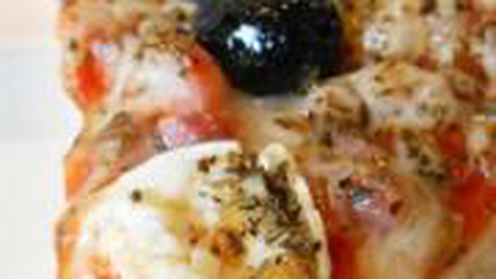 Pizza lardon et chèvre