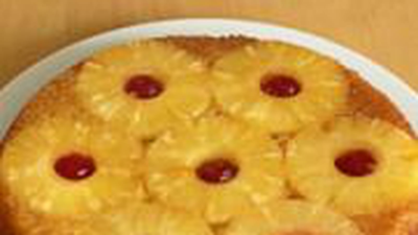 Gâteau renversé à l'ananas
