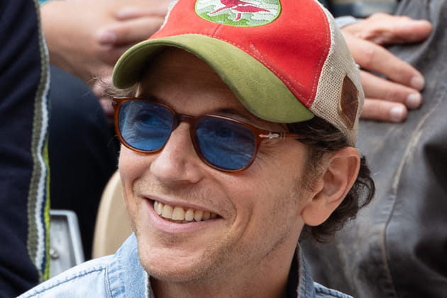 Le chanteur Raphaël était ravi d'être à Roland-Garros !