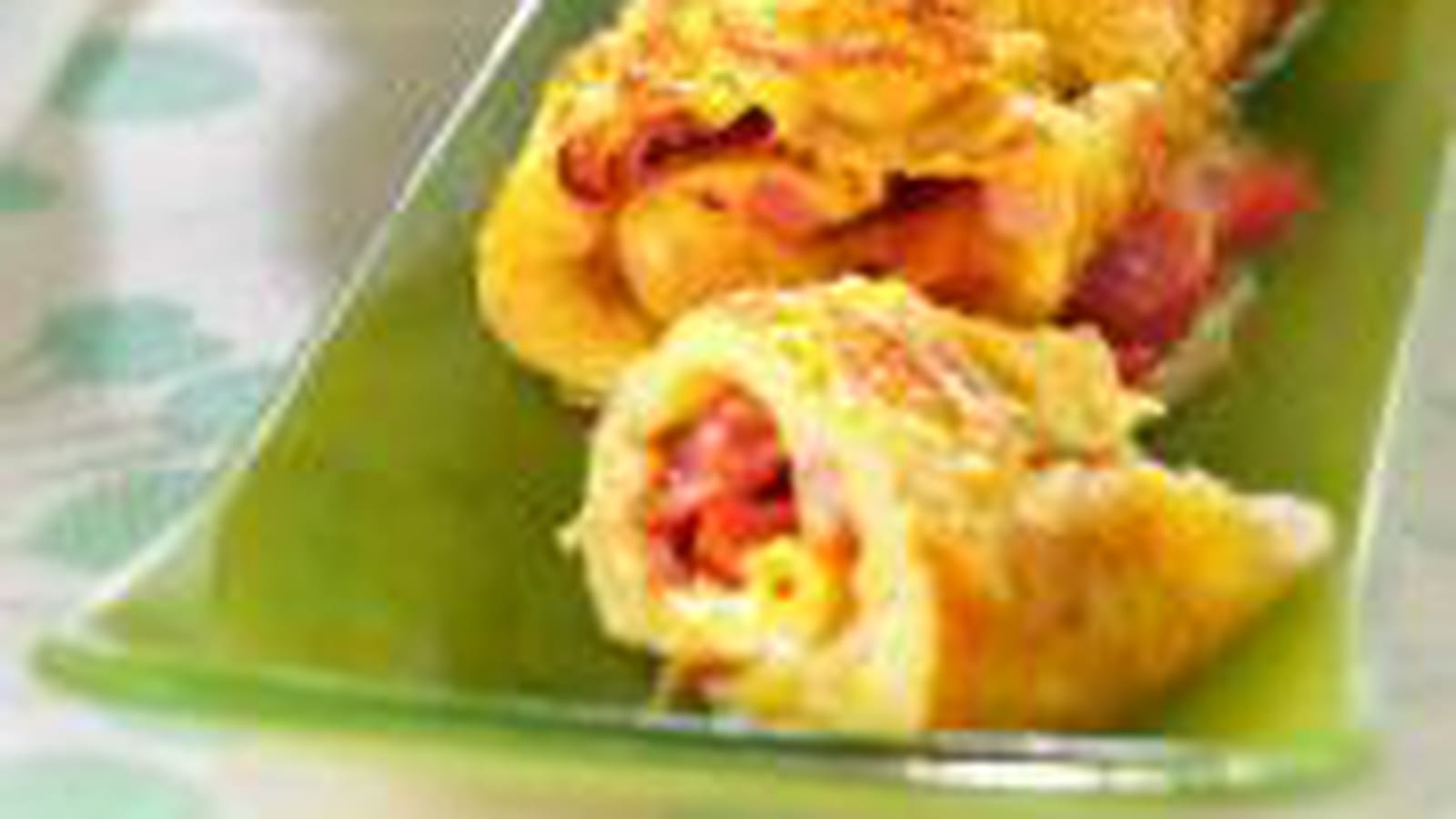 L'omelette au jambon ou au lard