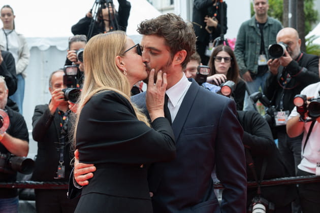 Virginie Efira et Niels Schneider, Emmanuelle B&eacute;art et Fr&eacute;d&eacute;ric Chaudier... Les couples brillent au Festival de Cannes - PHOTOS