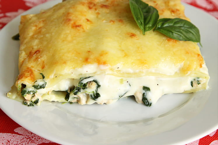 Lasagnes au saumon et aux épinards-image
