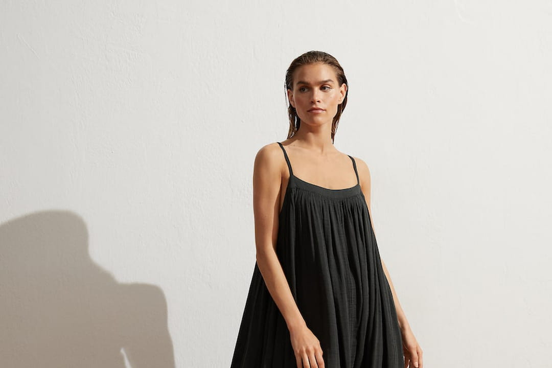robe-longue-en-coton-de-oysho